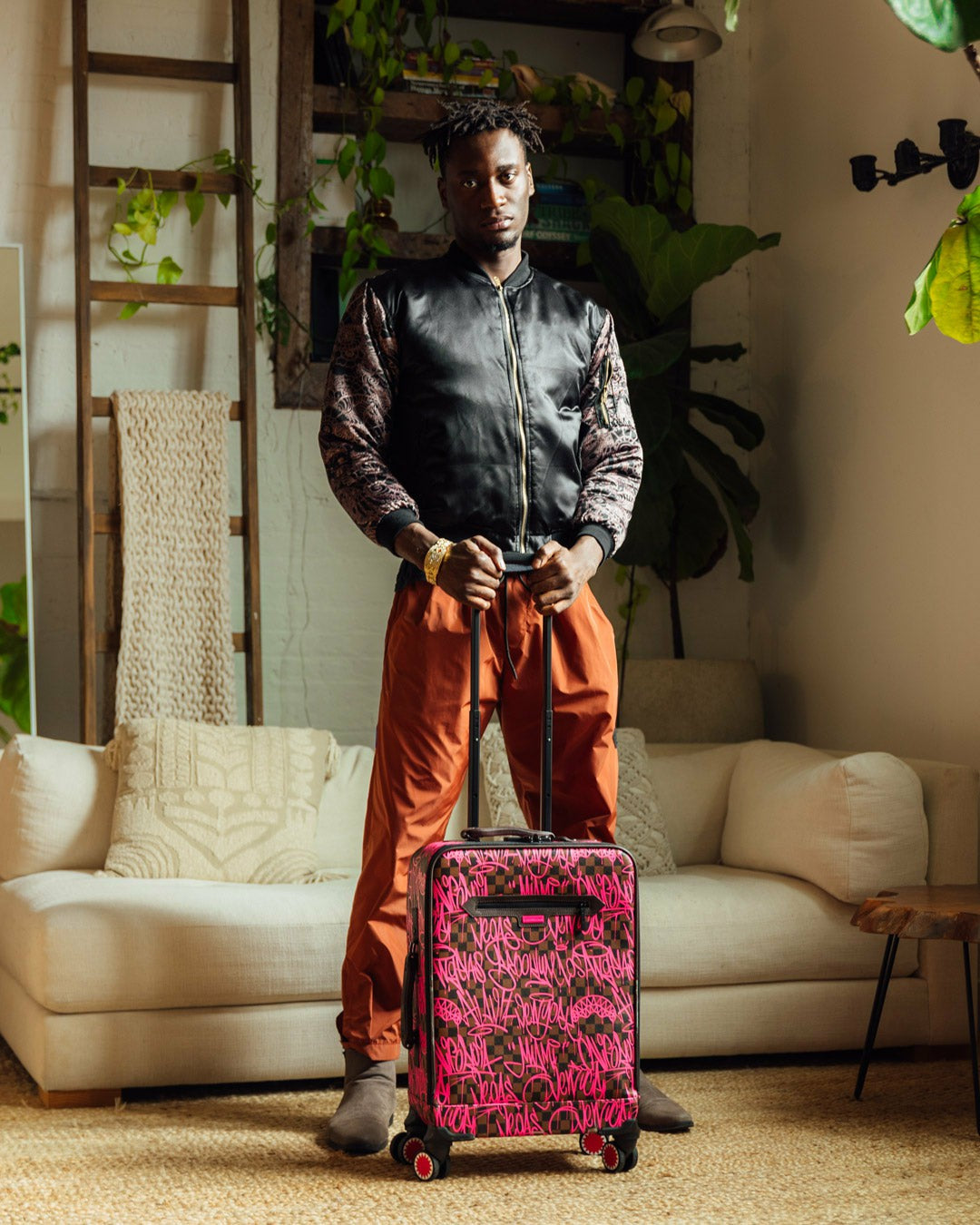 JETGRAPHIX JETSETTER CARRY-ON LUGGAGE | Sprayground for sale