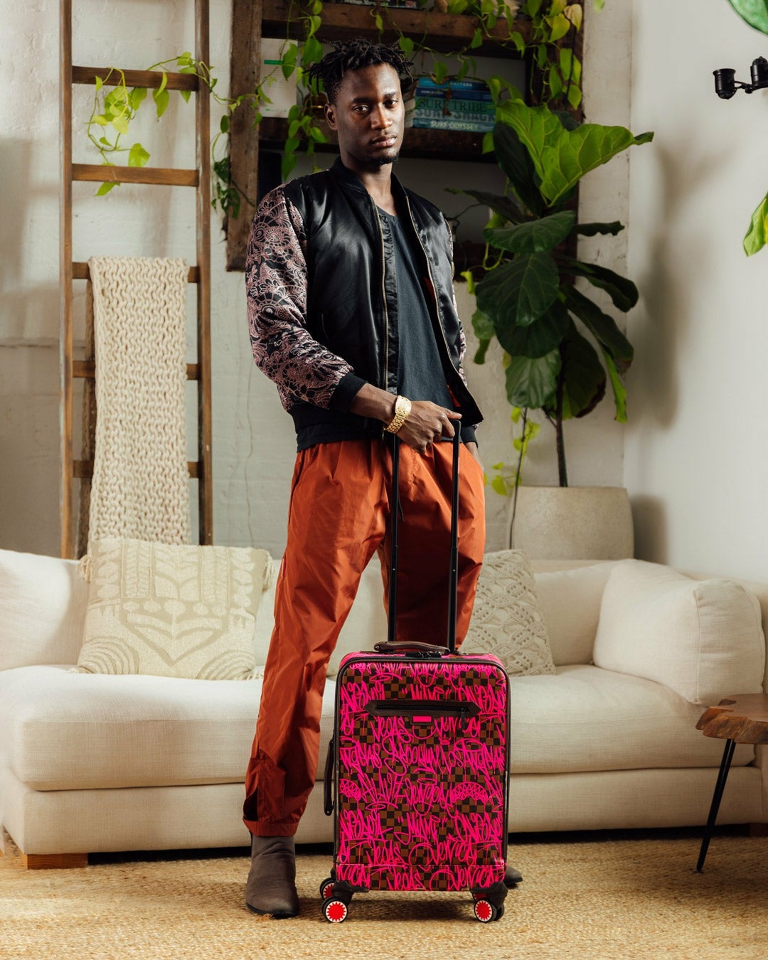 JETGRAPHIX JETSETTER CARRY-ON LUGGAGE | Sprayground for sale