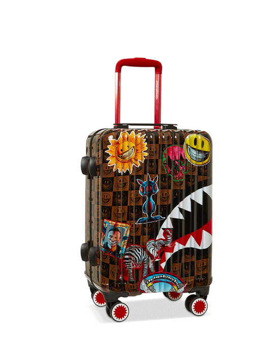 GLOBAL MOGUL POPAGANDA RON ENGLISH EDITION HARDSHELL CARRY-ON LUGGAGE | Sprayground Online
