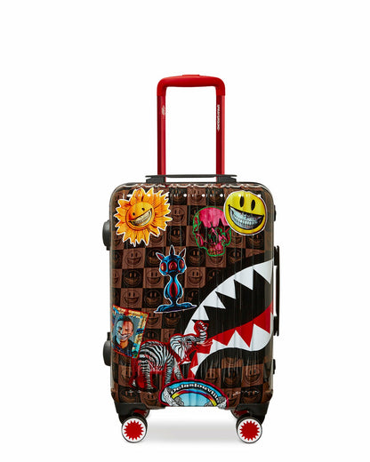 GLOBAL MOGUL POPAGANDA RON ENGLISH EDITION HARDSHELL CARRY-ON LUGGAGE | Sprayground Online