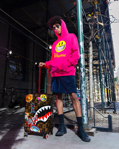 GLOBAL MOGUL POPAGANDA RON ENGLISH EDITION HARDSHELL CARRY-ON LUGGAGE | Sprayground Online