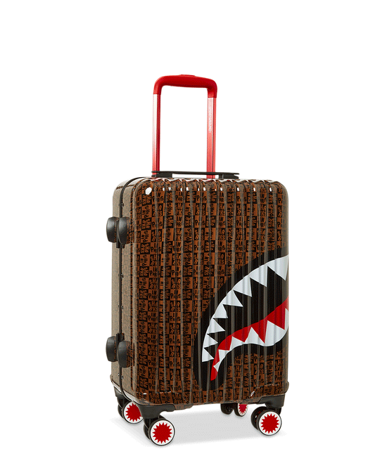 FRENZY SHARKS SHARKNAUTICS HARDSHELL CARRY-ON LUGGAGE | Sprayground Near Me