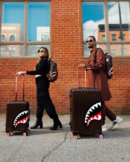 FRENZY SHARKS SHARKNAUTICS HARDSHELL CARRY-ON LUGGAGE | Sprayground Near Me