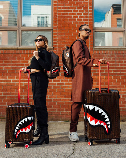 FRENZY SHARKS SHARKNAUTICS HARDSHELL CARRY-ON LUGGAGE | Sprayground Near Me