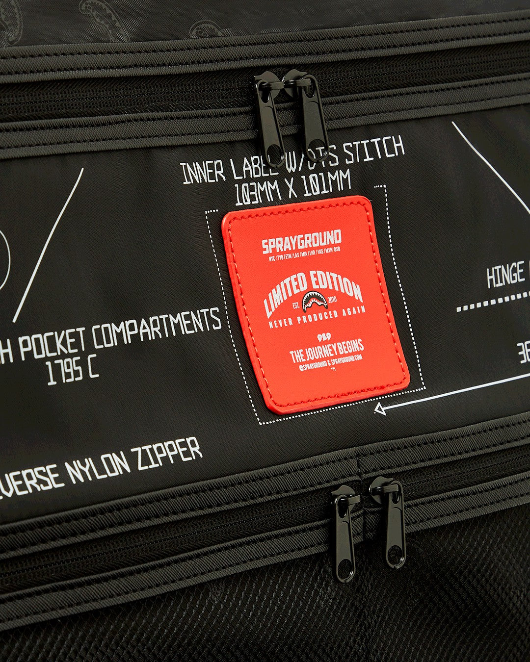 HIGH TECH JETSETTER CARRY-ON LUGGAGE | Sprayground US