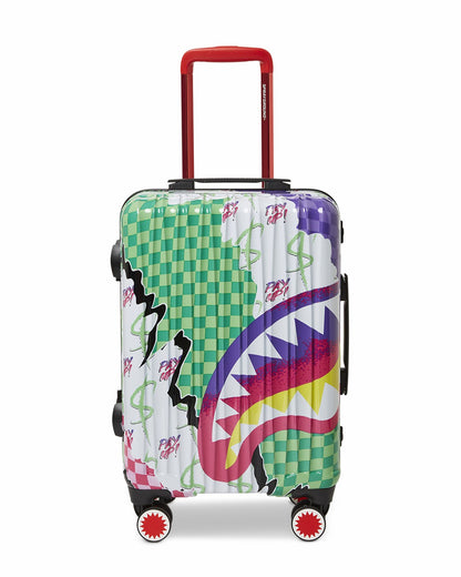 DREAMY TECHNICOLOR SHARKNAUTICS HARDSHELL CARRY-ON LUGGAGE | Sprayground Clearance
