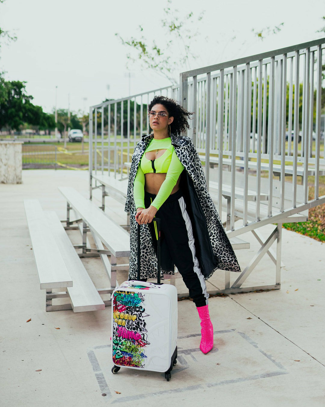 HALF GRAFF JETSETTER CARRY-ON LUGGAGE | Sprayground Online
