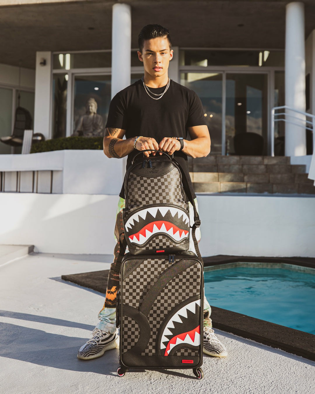 HENNY AIIR TO THE THRONE JETSETTER CARRY-ON LUGGAGE | Sprayground Discount