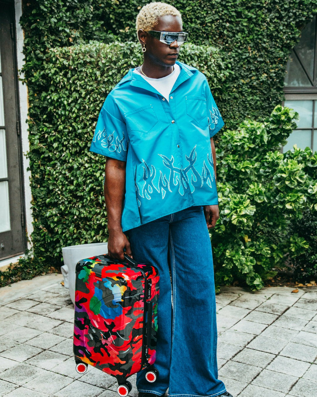 CAMOBURST SHARKNAUTICS HARDSHELL CARRY-ON LUGGAGE | Sprayground Online