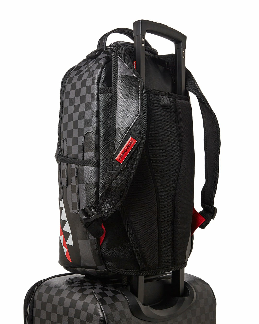XTC GREY SHARKS IN PARIS JETSETTER CARRY-ON LUGGAGE | Sprayground sale