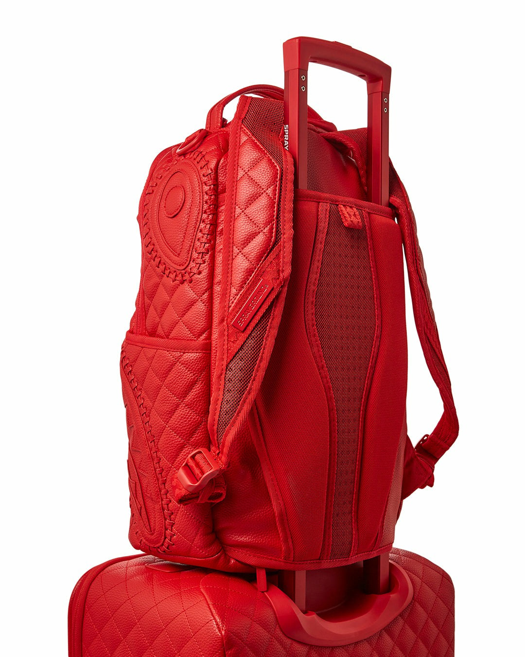 RED RIVIERA JETSETTER CARRY-ON LUGGAGE | Sprayground US