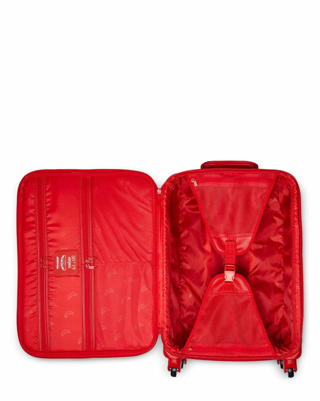RED RIVIERA JETSETTER CARRY-ON LUGGAGE | Sprayground US