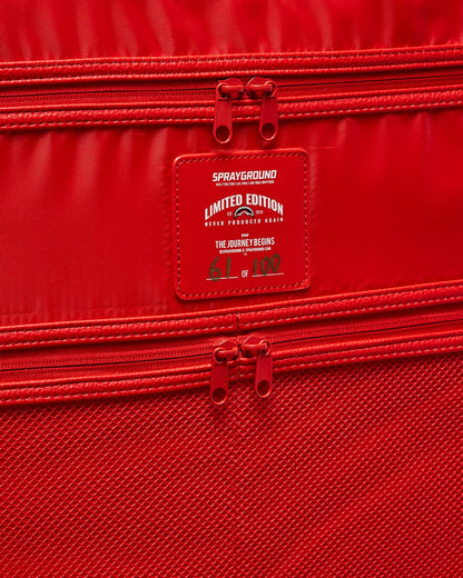 RED RIVIERA JETSETTER CARRY-ON LUGGAGE | Sprayground US