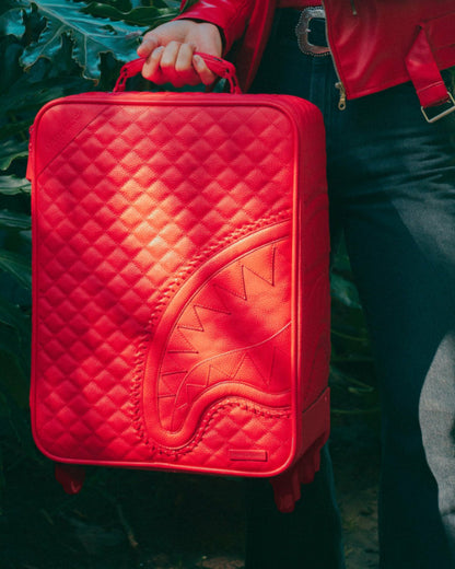 RED RIVIERA JETSETTER CARRY-ON LUGGAGE | Sprayground US