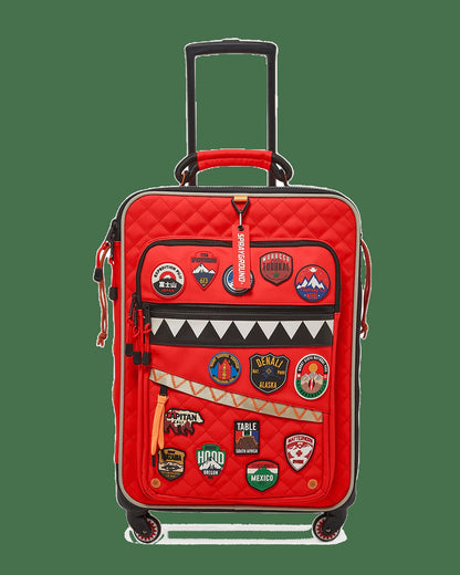 THE GLOBAL EXPEDITION JETSETTER CARRY-ON LUGGAGE | Sprayground for sale