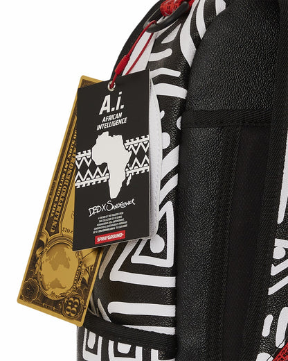 A.I.8 AFRICAN INTELLIGENCE - ORIGIN STORY BACKPACK (DLXV) | Sprayground Clearance