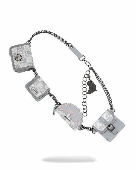 A.I.8 AFRICAN INTELLIGENCE BOOKED & BUSY CHARM WAISTBELT | Sprayground Online
