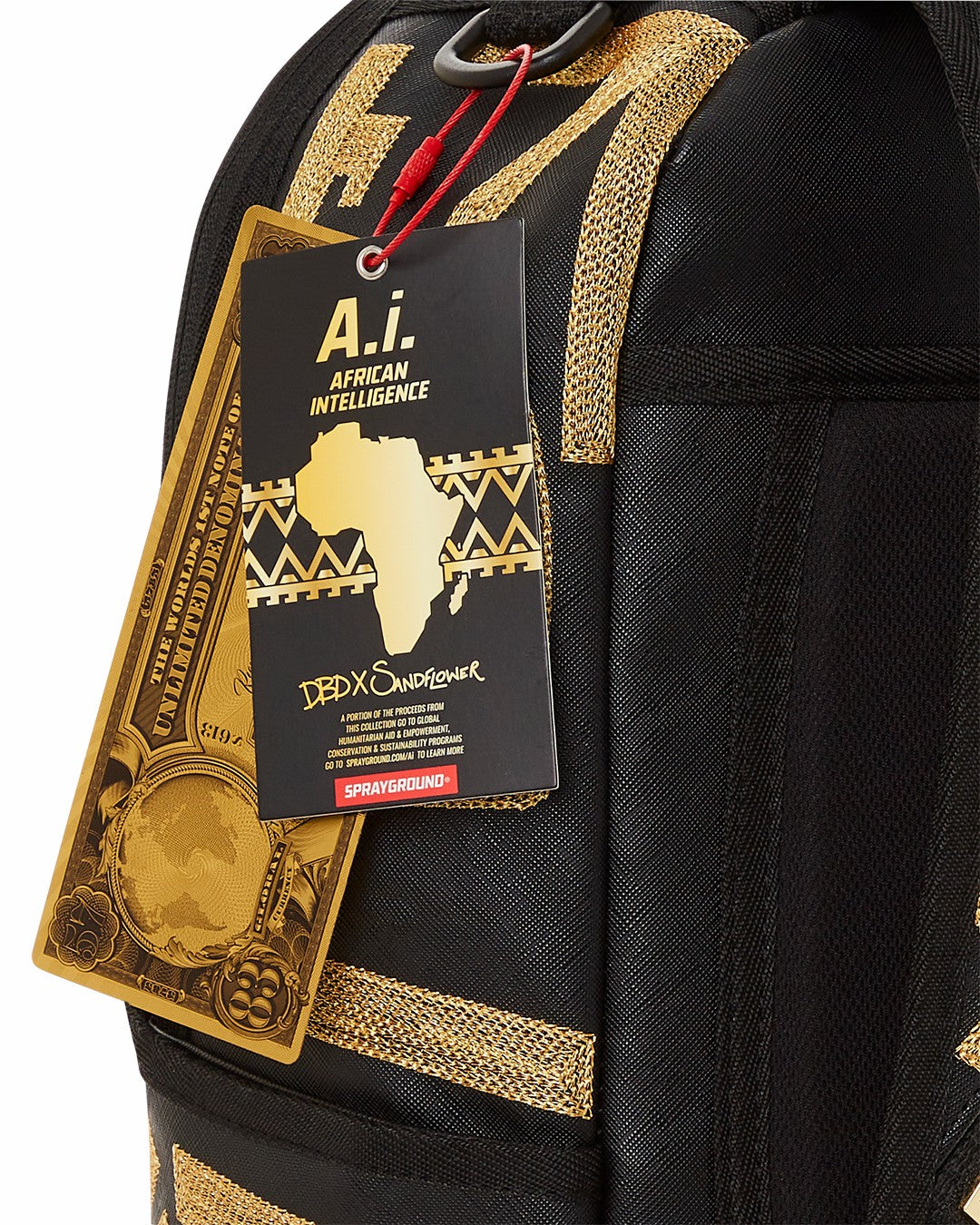 A.I.8 AFRICAN INTELLIGENCE PATH TO THE FUTURE II BACKPACK (DLXV) | Sprayground Discount