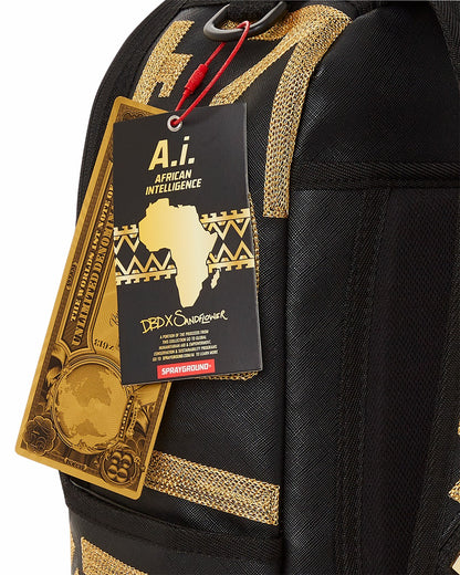A.I.8 AFRICAN INTELLIGENCE PATH TO THE FUTURE II BACKPACK (DLXV) | Sprayground Discount