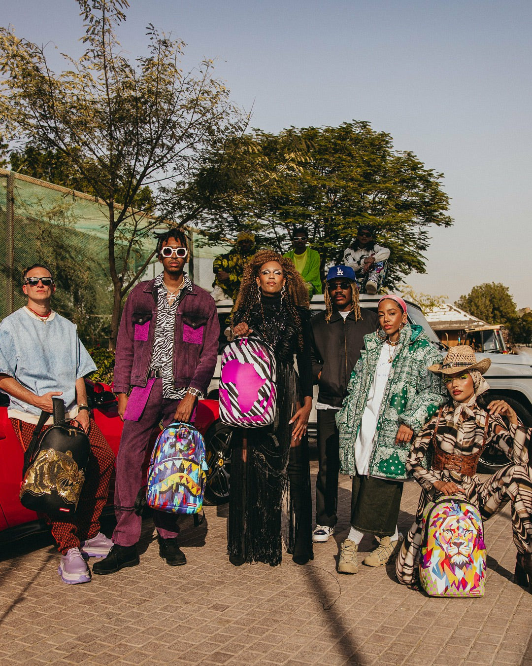 A.I.8 AFRICAN INTELLIGENCE PLANET UTOPIA BACKPACK (DLXV) | Sprayground Clearance