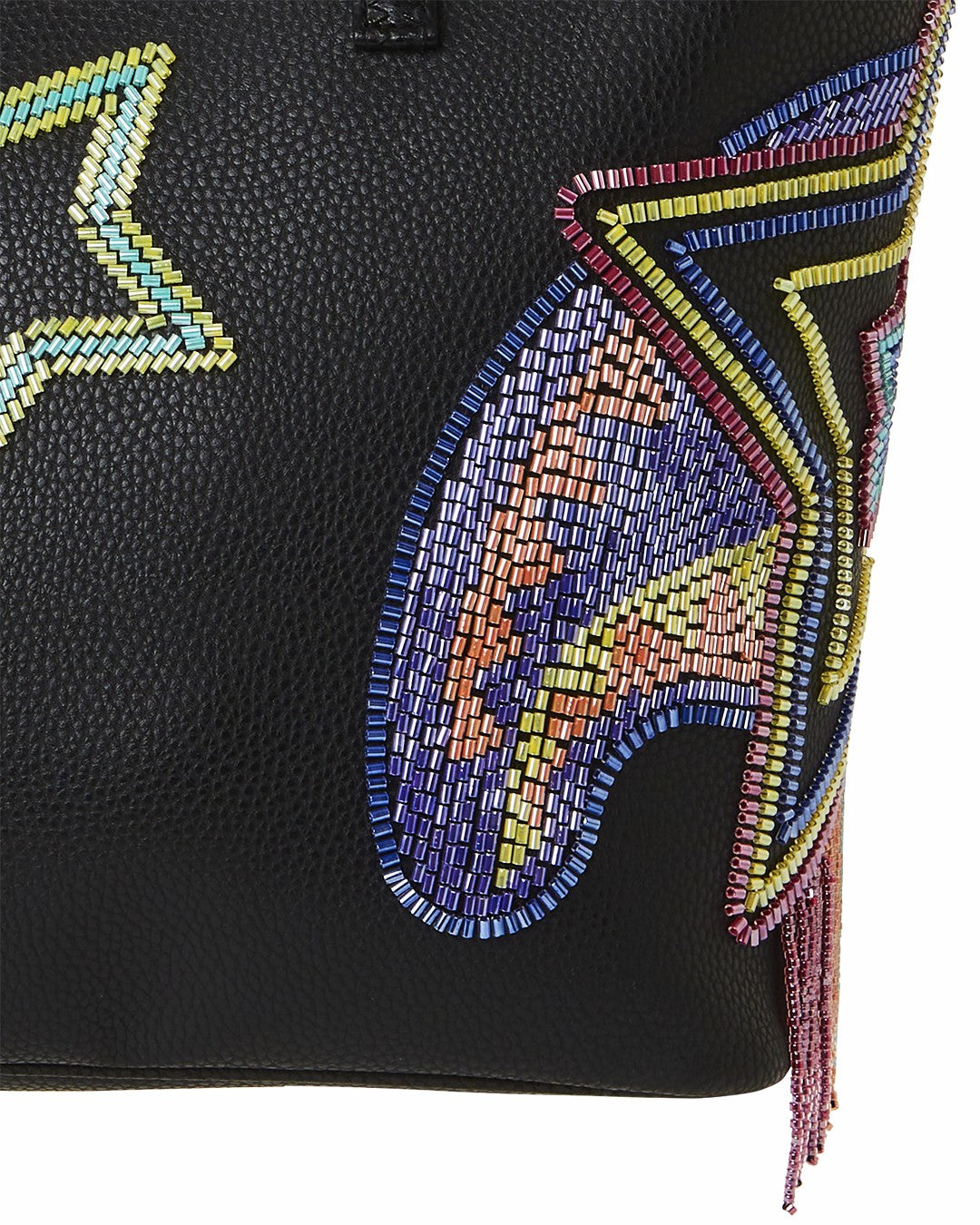STAR RACER A.I.7 SANDFLOWER COLLAB BEADED TOTE | Sprayground US