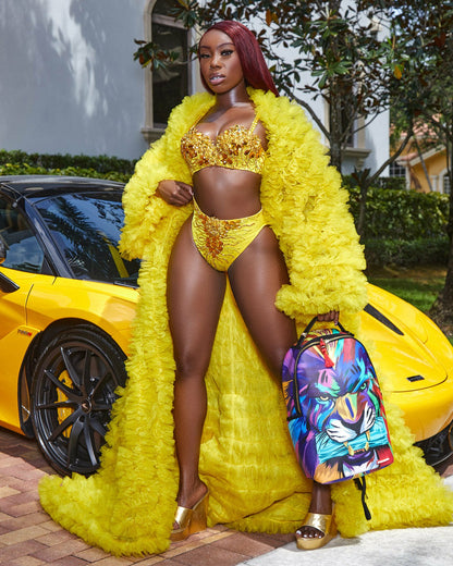 HEAR MY ROAR A.i.6 SANDFLOWER COLLAB BACKPACK (DLXV) | Sprayground for sale