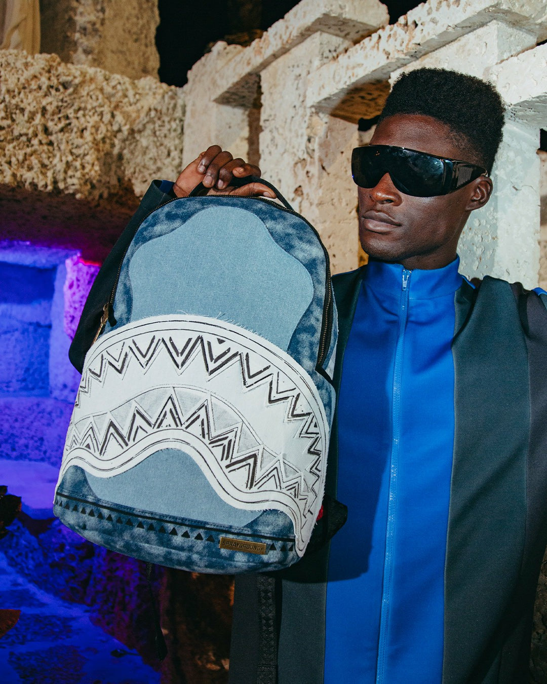 COAST TO COAST A.i.6 SANDFLOWER COLLAB BACKPACK | Sprayground Clearance