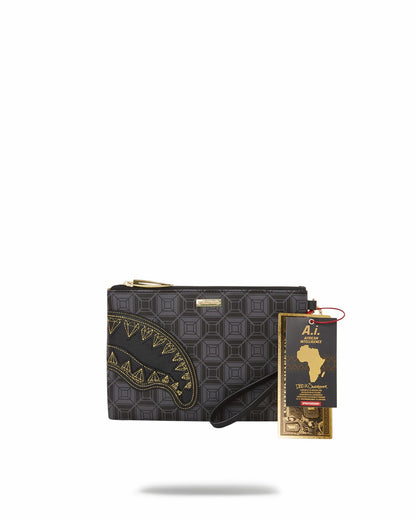 OBSIDIAN STUNNER A.i.6 SANDFLOWER COLLAB CROSSOVER CLUTCH | Sprayground Near Me