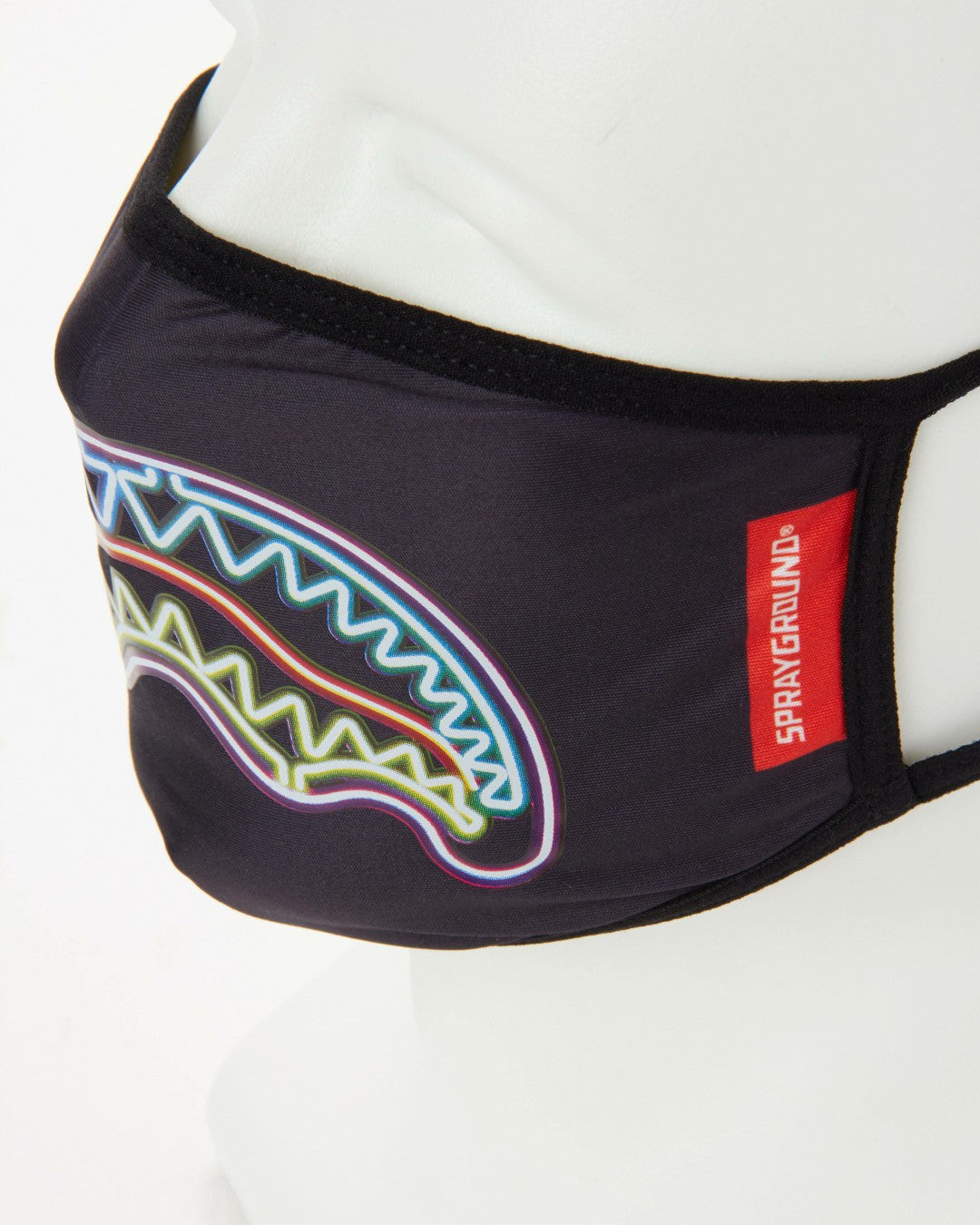 NEON SHARK FORM-FITTING MASK | Sprayground Online