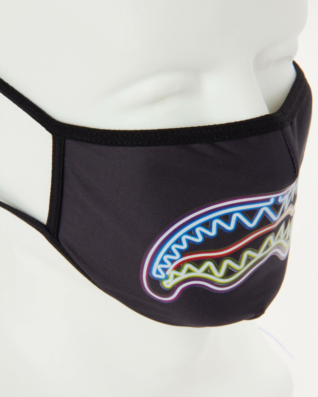 NEON SHARK FORM-FITTING MASK | Sprayground Online