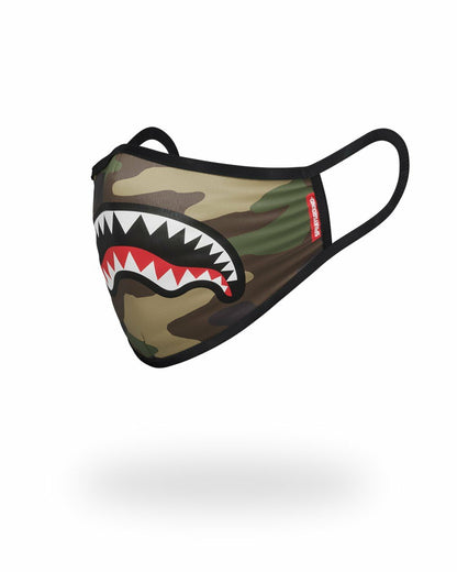 CAMO SHARKMOUTH FORM-FITTING MASK | Sprayground Near Me
