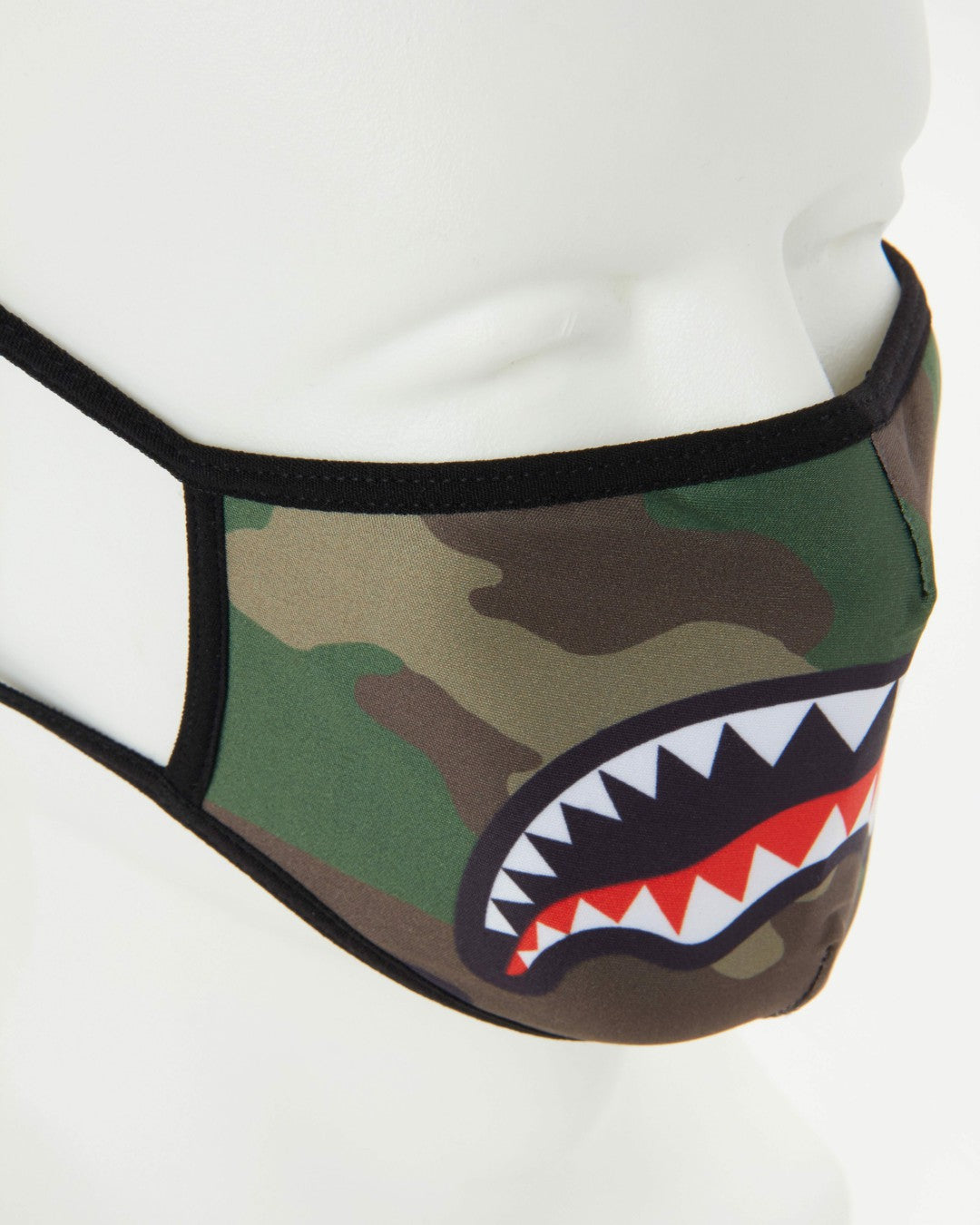 CAMO SHARKMOUTH FORM-FITTING MASK | Sprayground Near Me