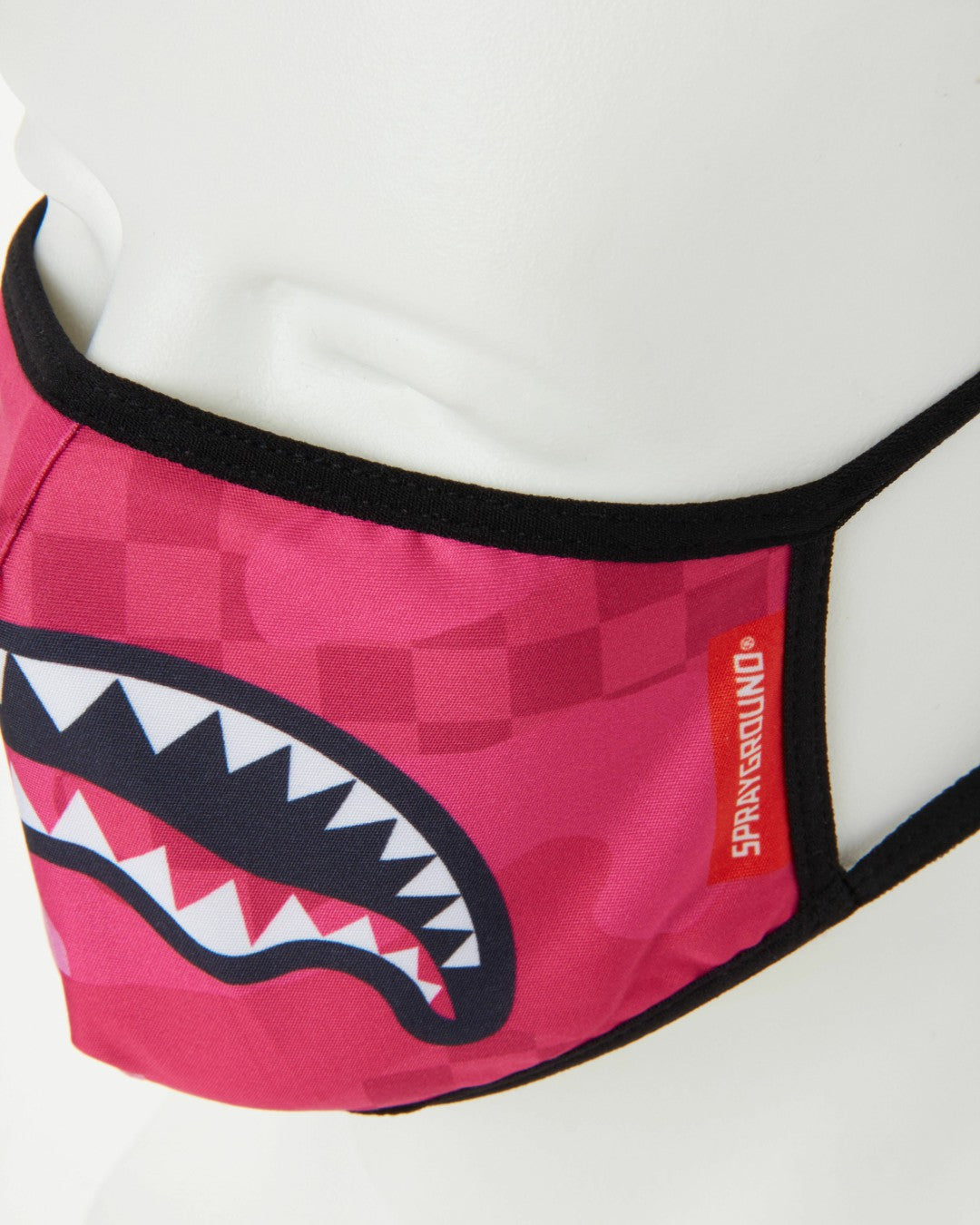 PINK ANIME SHARK FORM-FITTING MASK | Sprayground sale