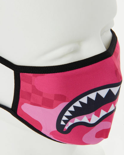 PINK ANIME SHARK FORM-FITTING MASK | Sprayground sale