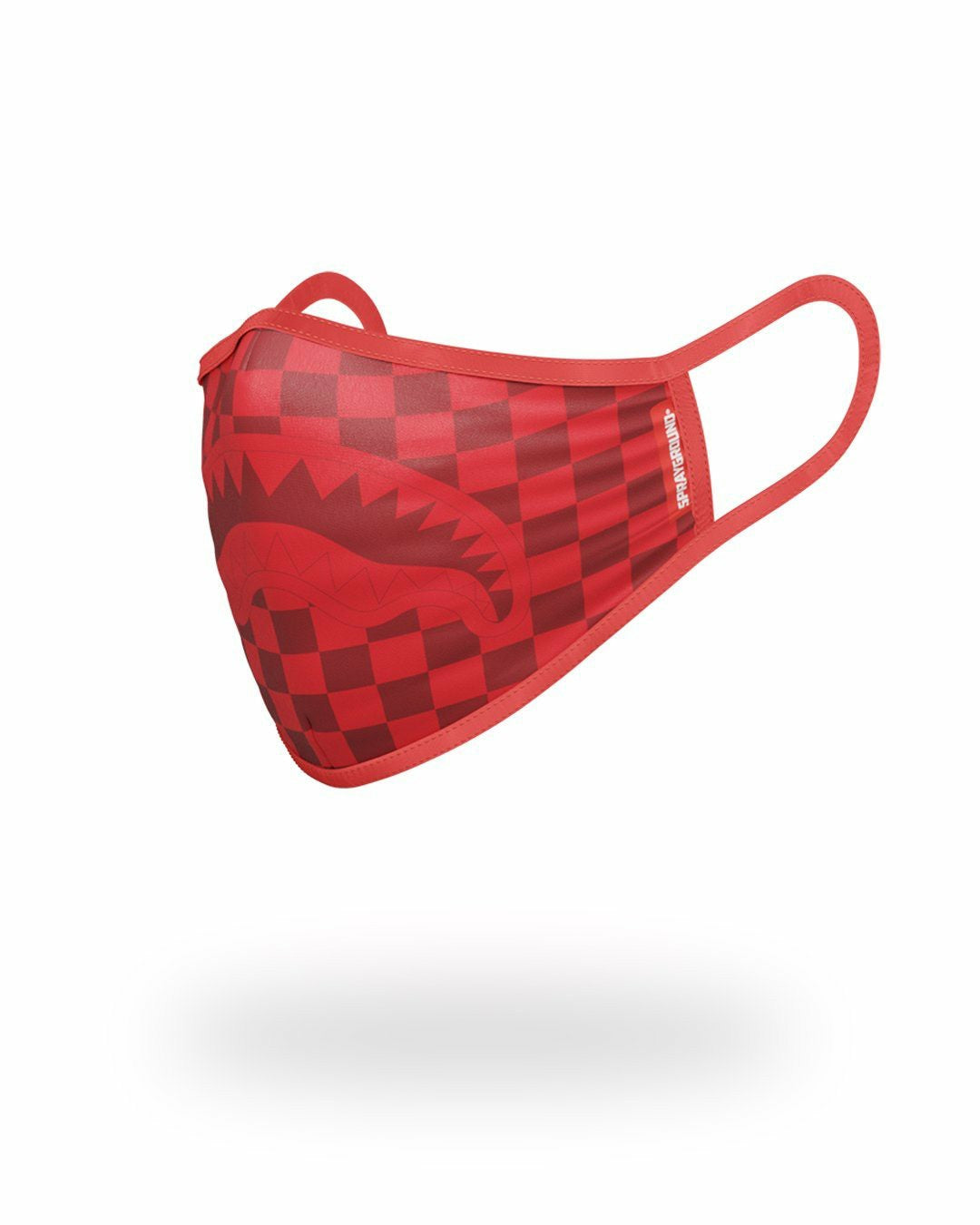 SHARKS IN PARIS (RED) FORM-FITTING MASK | Sprayground US