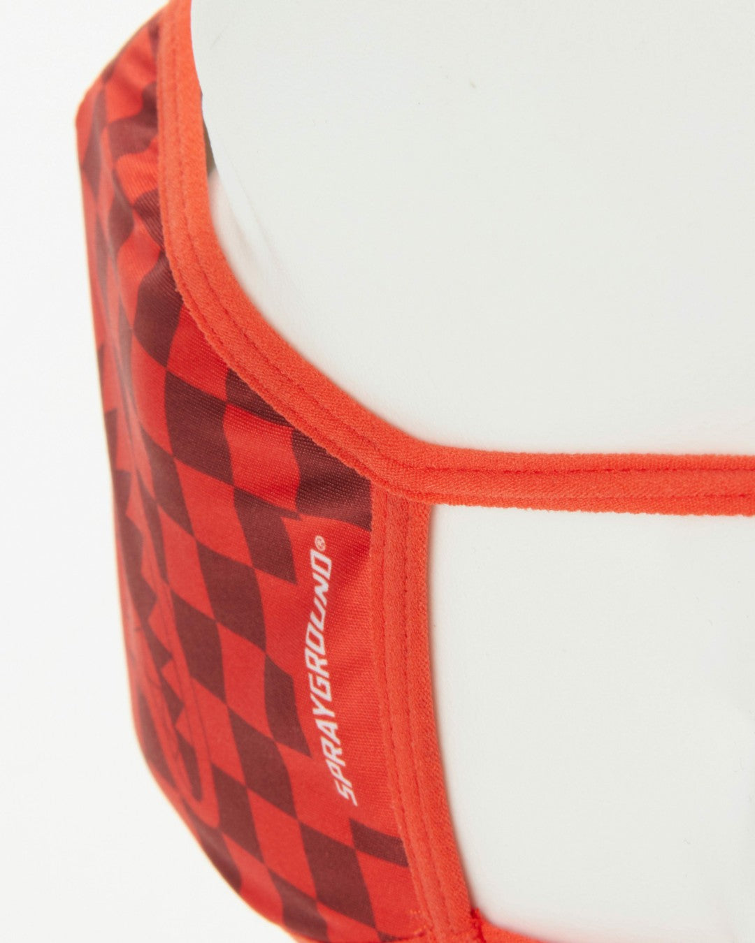 SHARKS IN PARIS (RED) FORM-FITTING MASK | Sprayground US