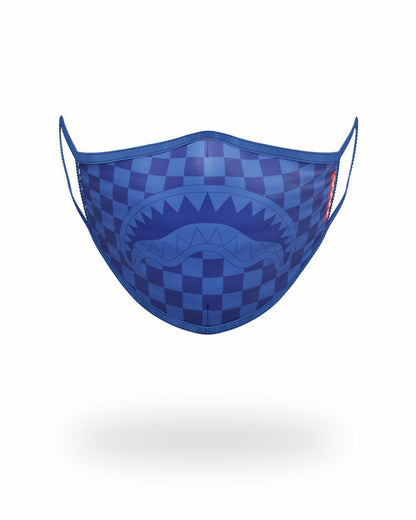 SHARKS IN PARIS (BLUE) FORM-FITTING MASK | Sprayground Discount