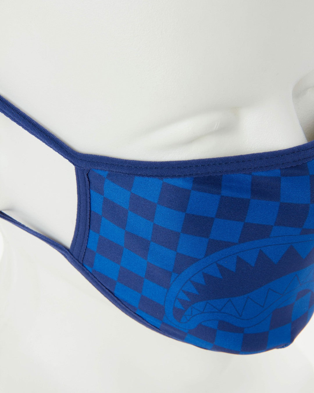 SHARKS IN PARIS (BLUE) FORM-FITTING MASK | Sprayground Discount