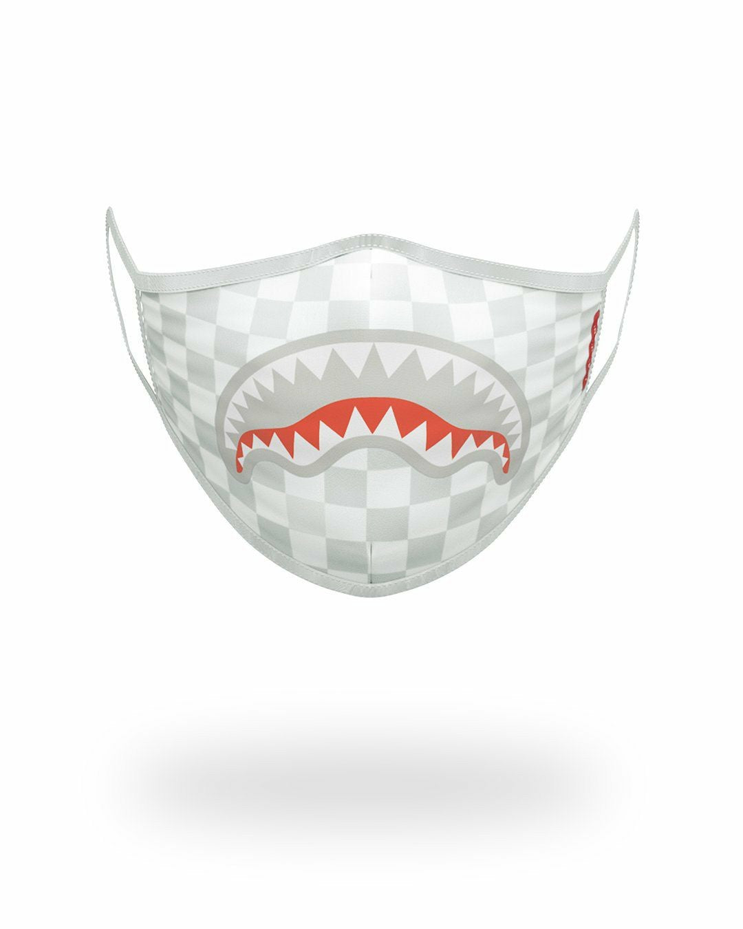 SHARKS IN PARIS (WHITE) FORM-FITTING MASK | Sprayground for sale