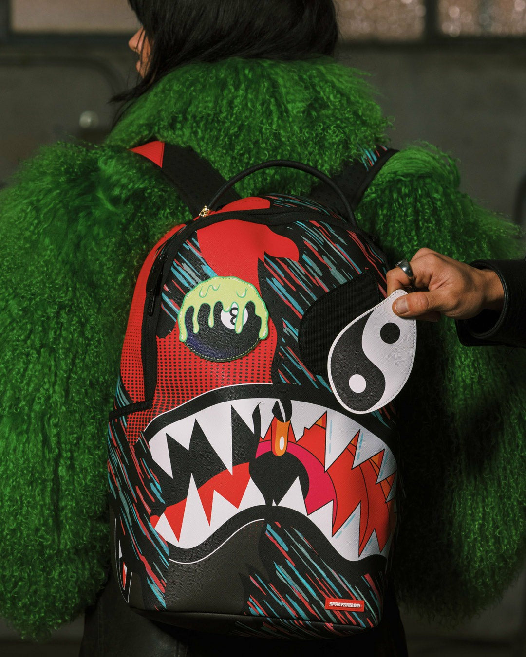 HYPER DRIVEN SHARK BACKPACK (REMOVABLE SET OF EYES) | Sprayground for sale