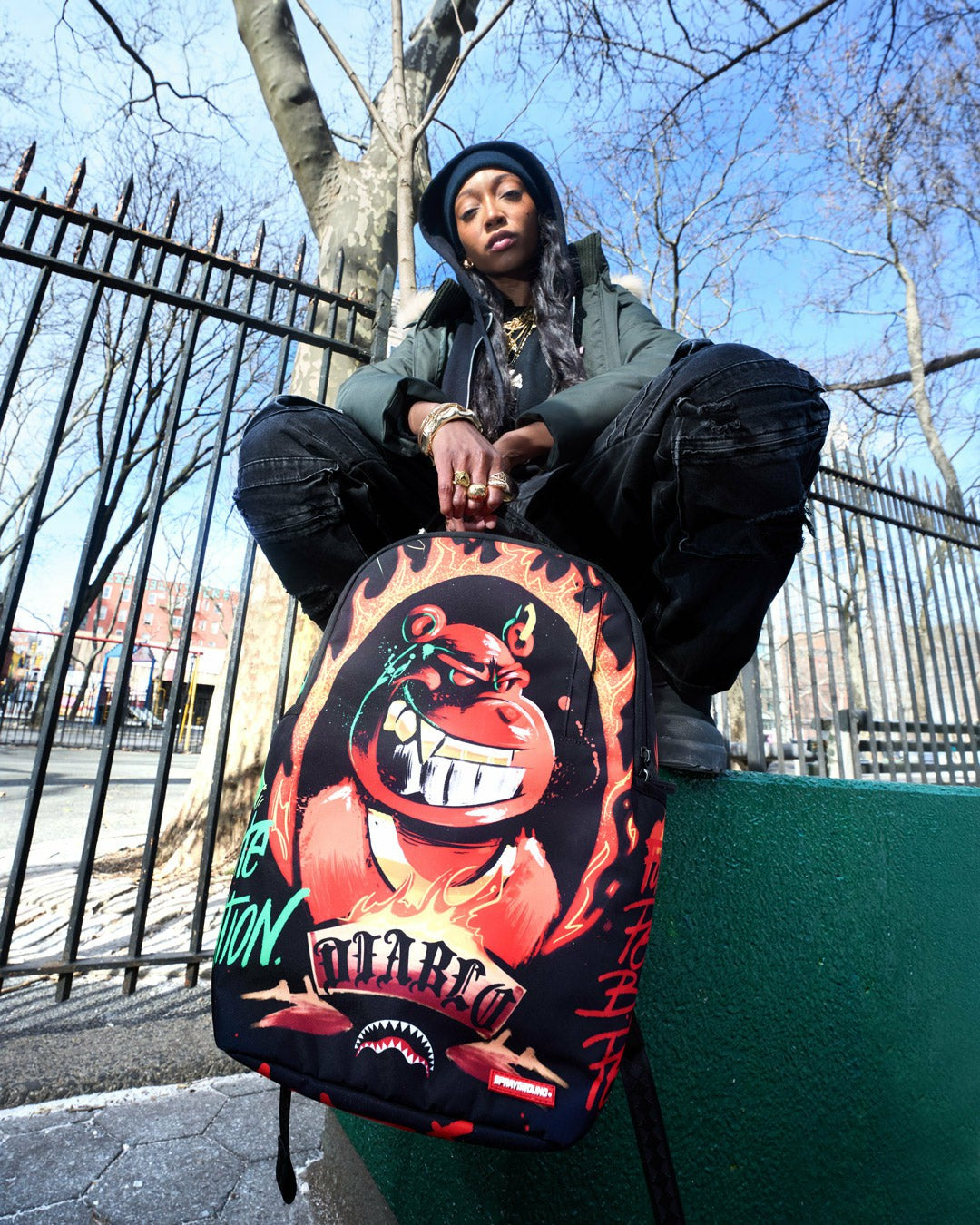 DIABLO BILLION BURNIN BACKPACK | Sprayground Clearance
