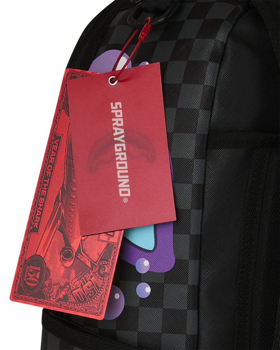 PURPLE SLIME SHARK BACKPACK | Sprayground Discount