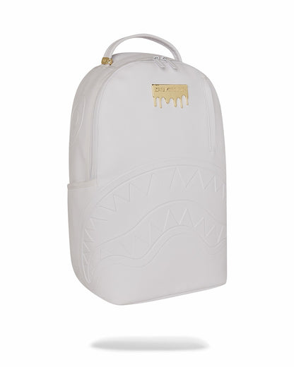 GOLD BRICK LUXE WHITE BACKPACK | Sprayground for sale
