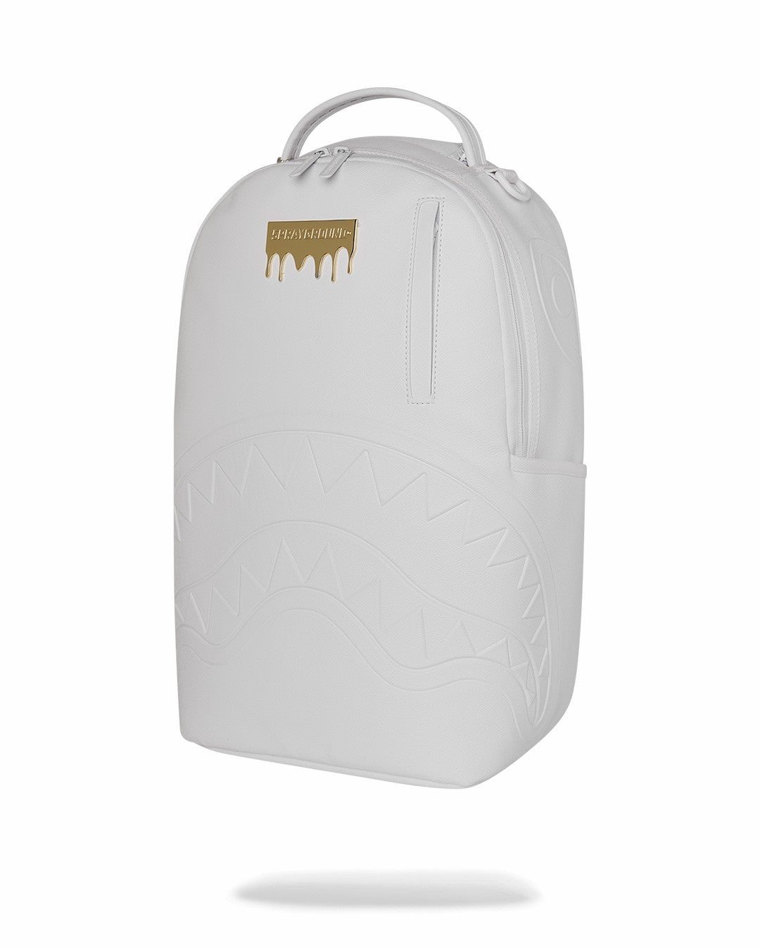 GOLD BRICK LUXE WHITE BACKPACK | Sprayground for sale