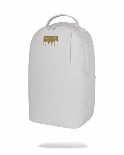 GOLD BRICK LUXE WHITE BACKPACK | Sprayground for sale