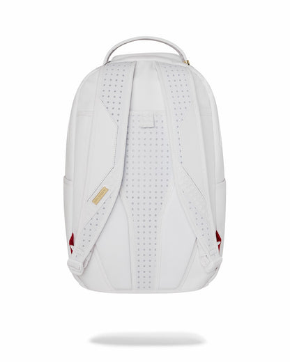 GOLD BRICK LUXE WHITE BACKPACK | Sprayground for sale