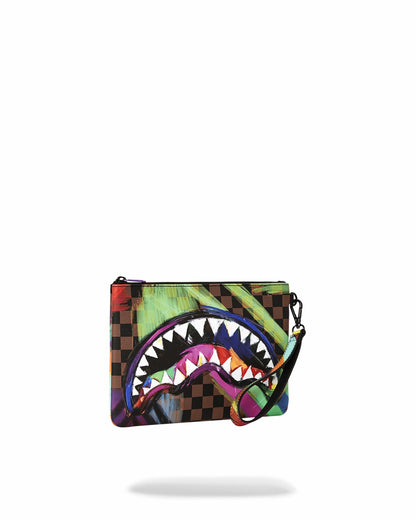 SHARKS IN PARIS CITY STREAKS CROSSOVER CLUTCH | Sprayground Near Me