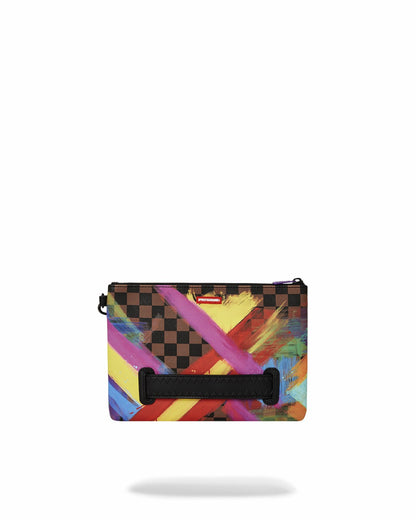 SHARKS IN PARIS CITY STREAKS CROSSOVER CLUTCH | Sprayground Near Me