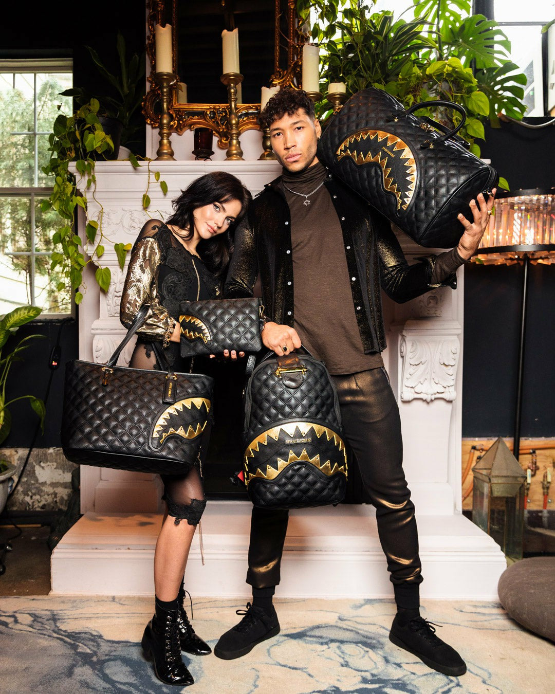 24K GENEVA CROSSOVER CLUTCH | Sprayground US