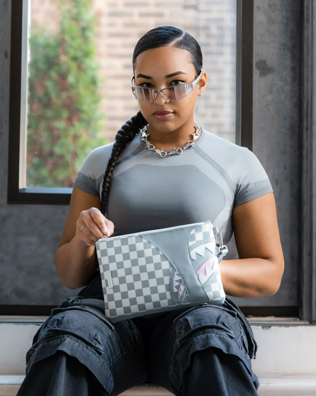 AIR TO THE THRONE JETSET CROSSOVER CLUTCH | Sprayground Discount